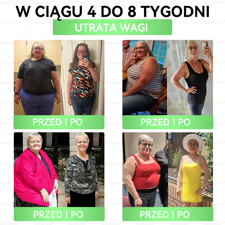 🖤🔥 Black Friday | Oficjalny sklep 👩‍⚕️ BuildLeaf® GLP-1 8-w-1 roztwór doustny (raz dziennie, efekty w 7 dni) Wspiera odchudzanie, serce, cukier, sen, jelita, stawy oraz ujędrnia skórę i dodaje energii