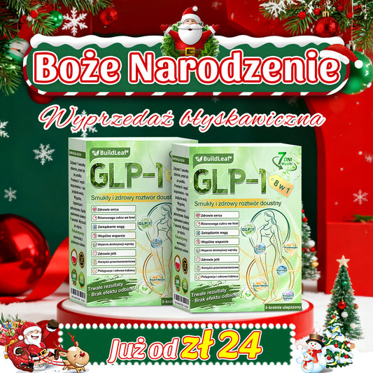 ♻️ Oficjalny sklep | 🎅 BuildLeaf® GLP-1 8-w-1 Świąteczna Edycja Magiczna — lżejsze ciało, więcej energii i lepsze zdrowie w 7 dni. Wsparcie dla serca, cukru, jelit, snu, stawów i skóry. Idealny prezent świąteczny!